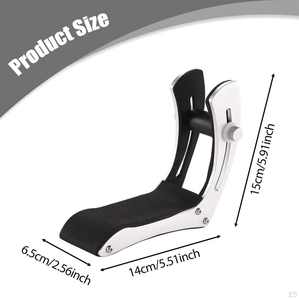 Electric Guitar Rest Foot Lifter Ergonomic Professional Footrest Stool for Live