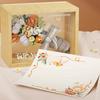 Non-Toxic Bouquet Building Blocks Assembly Moc Model Diy Eternal Flower Display Wooden Box Bricks Kits Holiday'S Day Gifts Children Toys