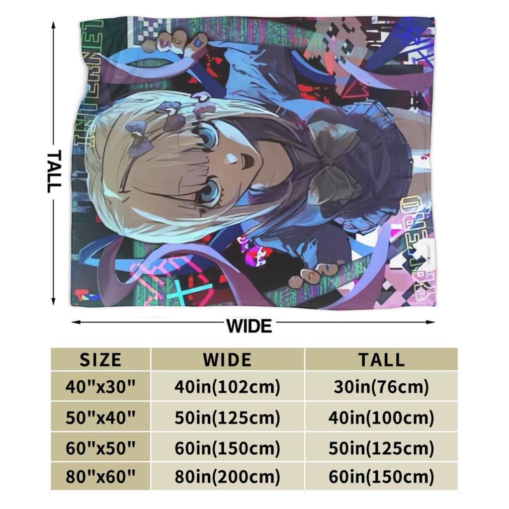 Needy Streamer Overload Blankets Soft Warm Street Trend Plush Throw Blanket For Kids Home Decor Flannel Bedspread Bed Cover