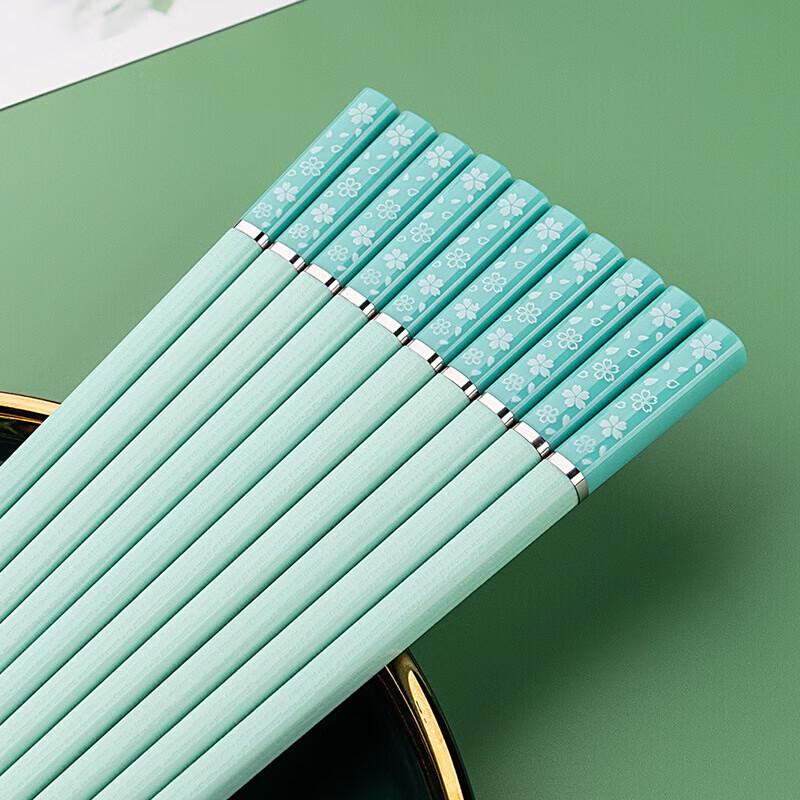 Xiyao Luxury PET-Tipped Alloy Chopsticks Set