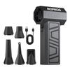 5 Outlet Nozzles Cleaning Blower Tool Turbo Jet Fan Car Fan 130000RPM Electric Air Duster 4 Gears Portable Blowing Snow Type-C Charging