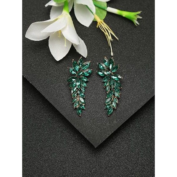 Fashion Jewellery Earings Drop and Dangler Ear Rings Crystal Earrings for Girls and Women