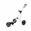 3 Wheel Golf Push Vehicle Compact Aluminum Trolley for Practice Range