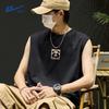 Men's Breathable Cotton Sleeveless Tee