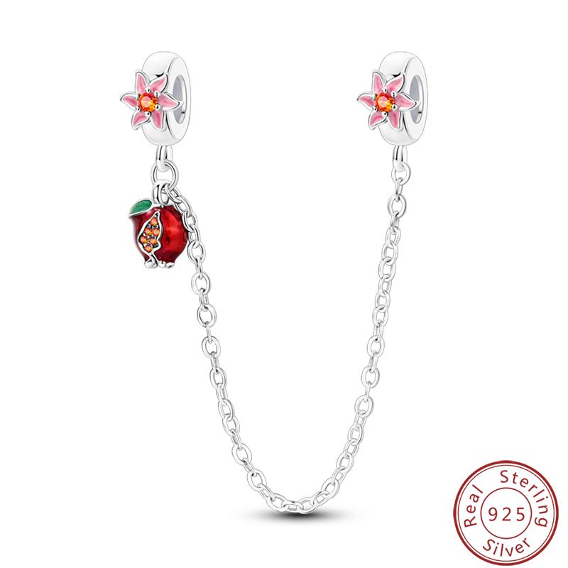 Red Copper Pomegranate Lipstick Apple Ladybug Playing Cards Charms Beads 3Mm Diy Fine Jewelry