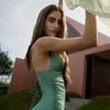 Diebeu Velsen Lace-Up Swimsuit_Noble Sage (Green)