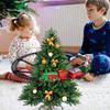 Decorative Tree Train for Christmas Electric Christmas Train Set for Kids Holiday Toy Train with Hanging Railroad for Christmas