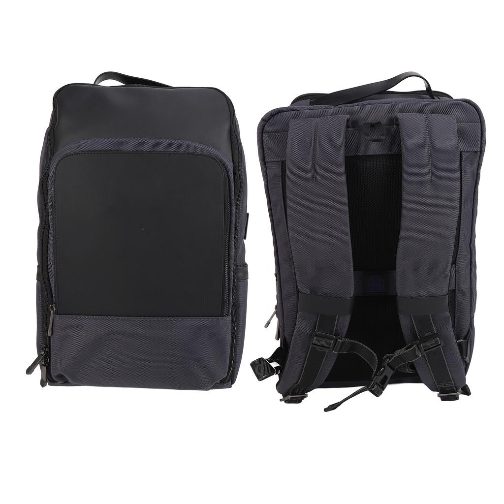 Plecak na komputer Wielofunkcyjny Antykradzieżowy Wodoodporny Szary Modny Plecak Biznesowy dla Mężczyzn W