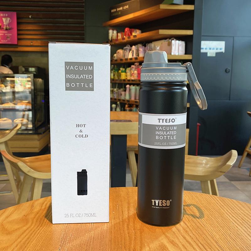 Tyeso Ice King Insulated Sports Bottle - Large Capacity for Men & Women