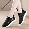 Mesh lightweight sports shoes, new soft-soled comfortable and versatile casual shoes, woven fly-woven flats