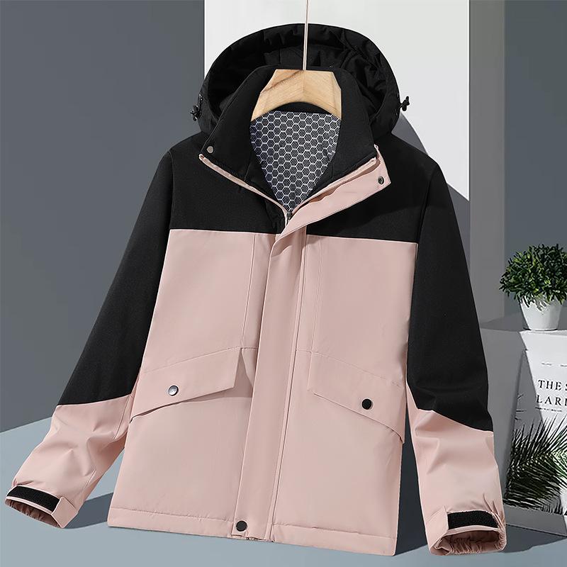 Unisex Windproof Waterproof Cotton Down Jacket with Velvet Lining – Thickened for Warmth and Cold Protection