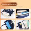 Large Capacity Waterproof Tutoring Tote Bag for High School Students - Durable Crossbody for Boys