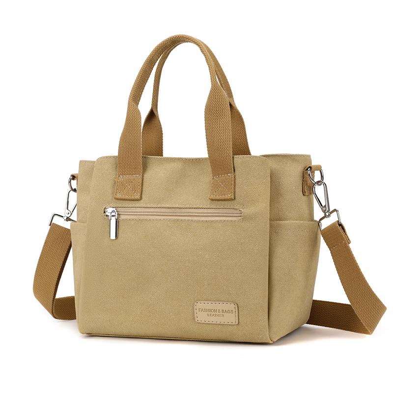 Damen-Umhängetasche, große Kapazität, Handtasche, Canvas-Tasche