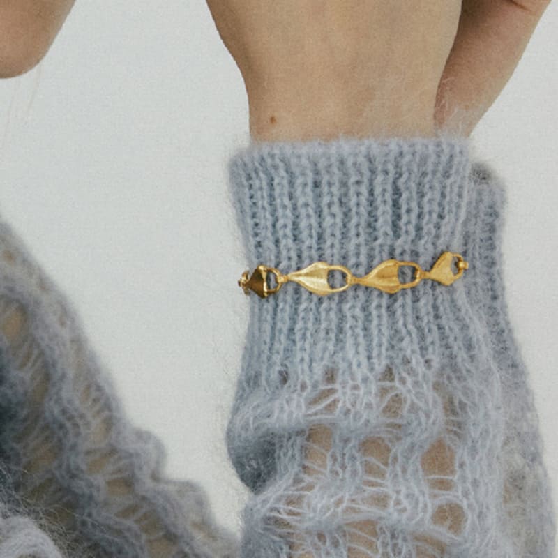 

MONDAM Drawing Heart B Gold