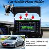 360 Degree Car Phone Holder For ~2024 Toyota Corolla with 8" Monitor Screen
