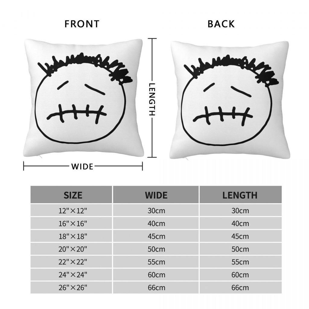 Travis Scotts Pillowcase Printing Polyester Cushion Cover Decorations Pillow Case Cover Home Wholesale 18''