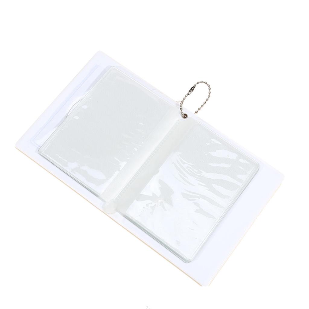 1 buc Suport pentru Fotocarte Drăguț de 3 Inch Oglindă Circulară Goală Album cu Carduri Foto Carte Colector Kpop Photocards Mini Carcasă de Depozitare pentru Poze cu Idoli