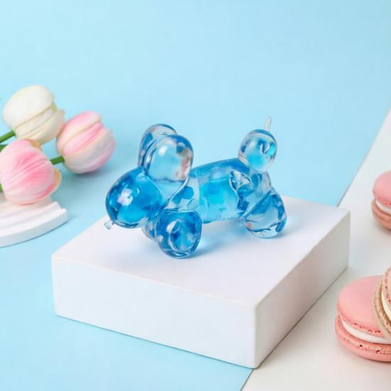 Soft Squeeze Toy Silicone Balloon Dog Shape Stress Relief Toy Slow Rebound Portable Fidget Toy for Kids And