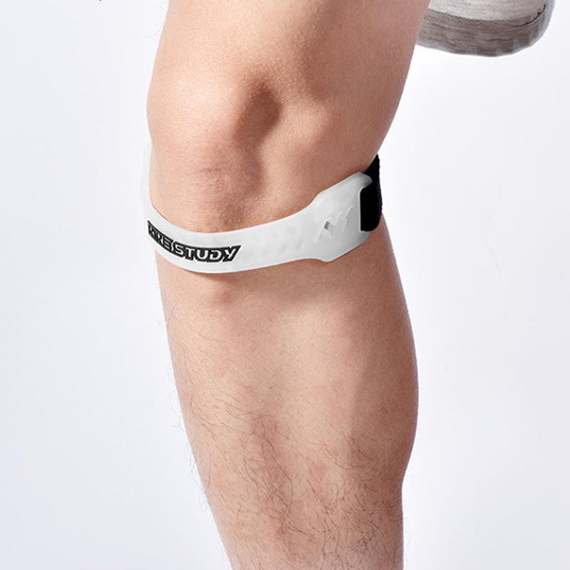 Pressurized Cowhide Patella Belt Sports Knee Pads Running Shock Absorption Anti-meniscus Knee Pads Fitness Riding