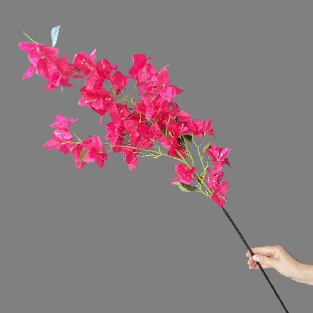 76cm Simulation Flower Real Touch Silk Flower Lifelike Fake Bougainvillea Spectabilis  Home