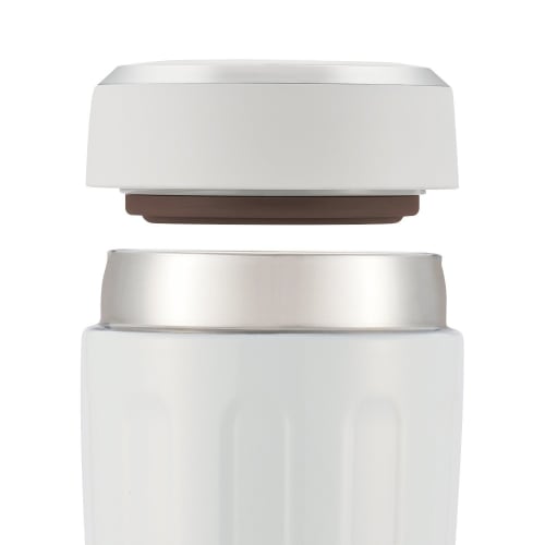 Wahei Freiz Water Bottle/Tumbler, 480ml, Black, Vacuum Insulated, Keeps Drinks Hot or Cold, Perfect for Adults, with Lid, IM-0005