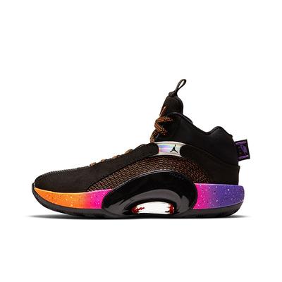 Air 35 GS Sunset Kids Sneakers Black Total-Orange Hyper-Grape CQ9433-004