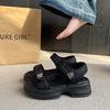 Sports Beach Shoes New Hundred Platform Sandals Women's Matching Heightening Skirt Summer Soft Sole 2025