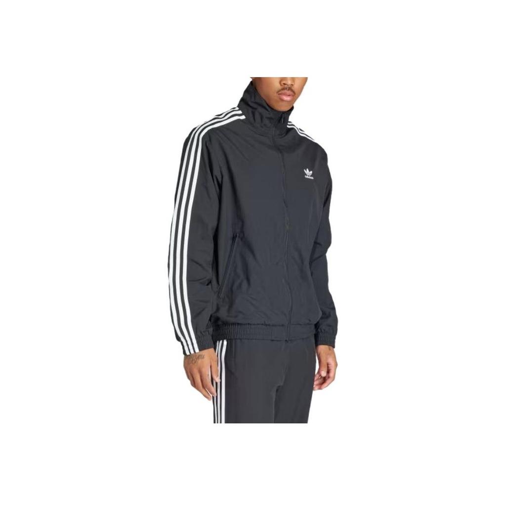 Adidas Adicolor Woven Firebird Track Top Black Men Streetwear IT2491