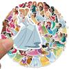 50/100/150 BUC Mix Prințese Disney Desene Animate Film Autocolante Impermeabile Telefon Laptop Bagaje Chitară Notebook Autocolante Jucării Copii