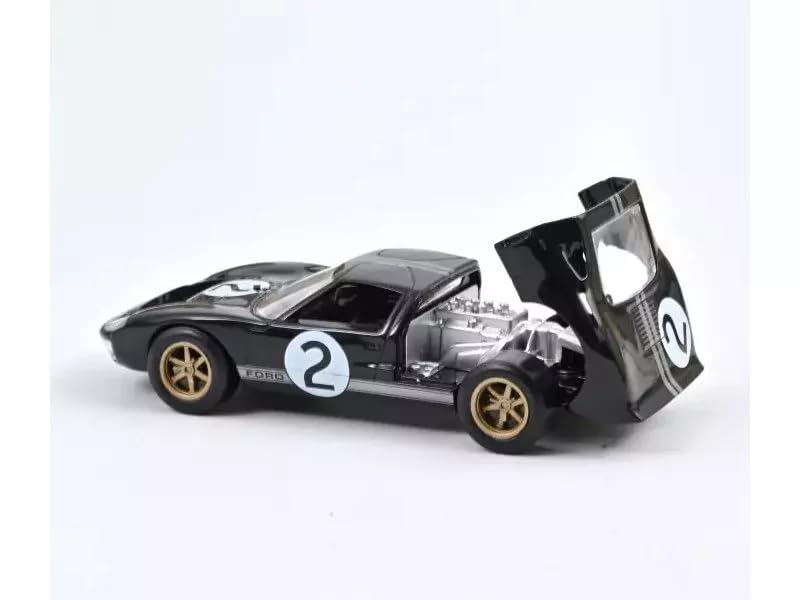 NOREV Scale Model Ford GT40 1966 Le Mans 24 Hours Amon NOREV Le Mans Jet Car 1/43 Kit #2, Winner, B. McLaren/C. Black.