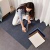 Anti Slip Carpet Floor Tiles Sticker Self Adhesive Flooring Mat  For Bedroom Home Decoration