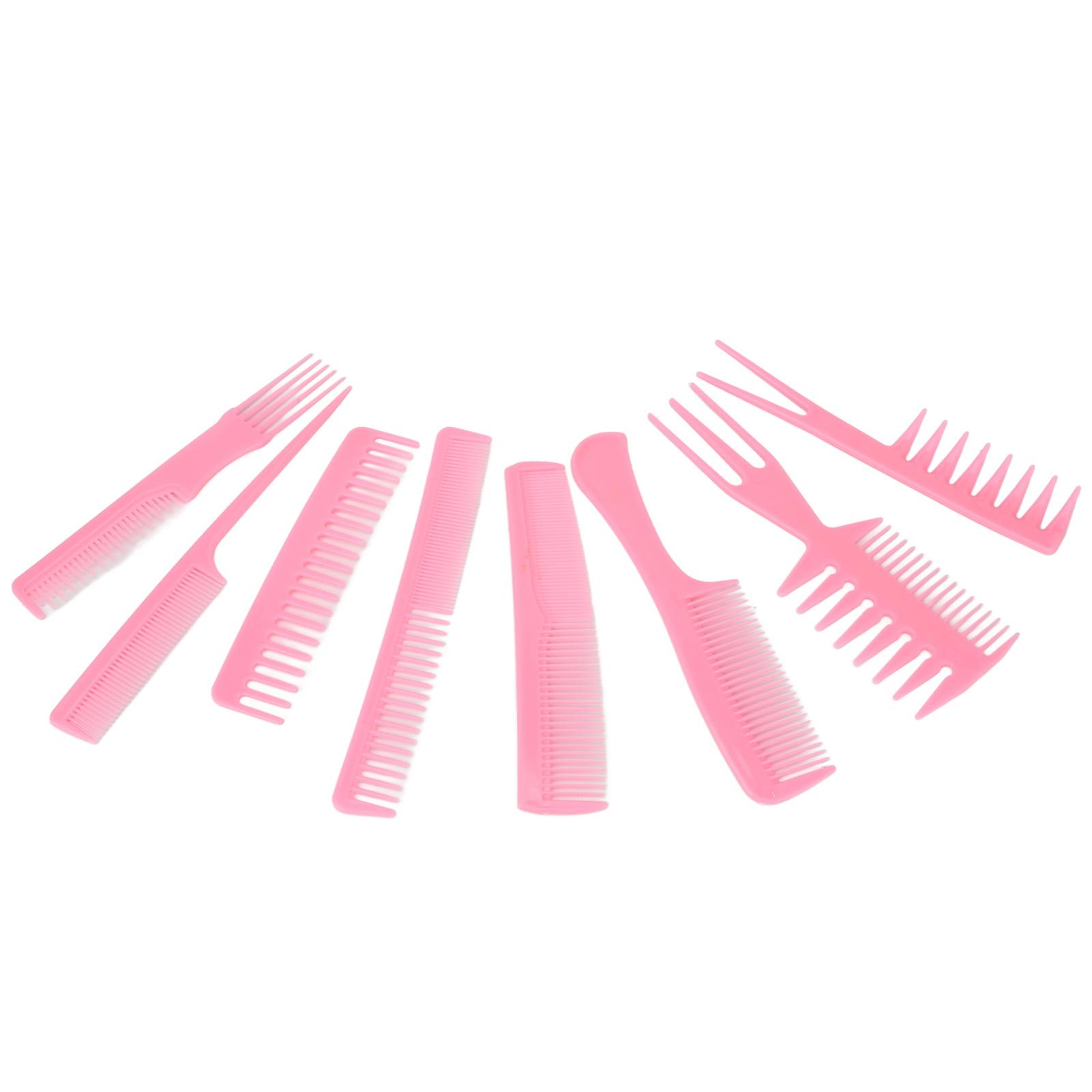 

Набор парикмахерских расчесок розовый профессиональный набор расчесок с широкими зубьями для салонной стрижки и укладки волос