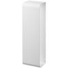 Yamazaki Magnetic Bath Towel Holder, White, Approx. W12 X D9 X H40cm, Tower Series, Towel Storage, Towel Holder, 3619