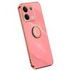 XINLI For Xiaomi Redmi Note 13 4G Case Soft TPU Electroplating Phone Kickstand Cover