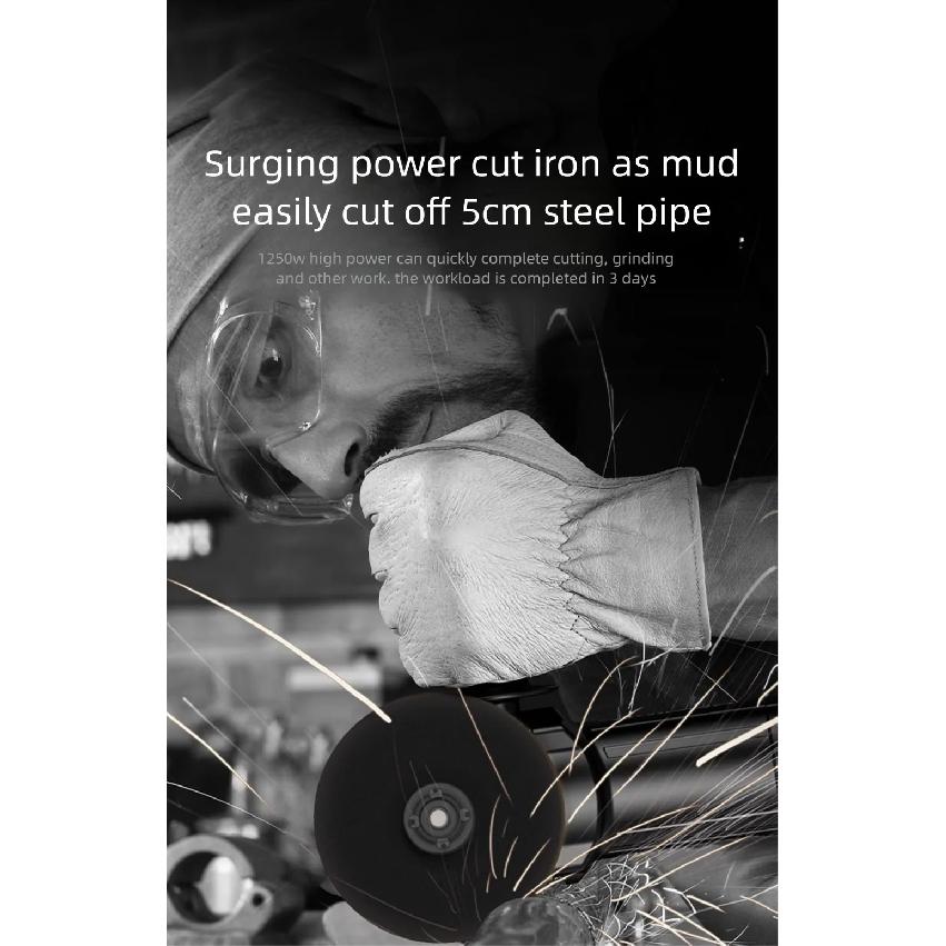 Pure Copper Motor Angle Grinder Polishing Machine Multifunctional Small Polishing Cutting Machine Hand Grinding Wheel Household