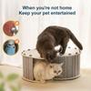 Semi Enclosed Pet Tunnel Cat Bed Waterproof Detachable Cat Felt Bed Playing Felt Nest Tunnel Tunnel Nest Pet Pet Cat W6H7