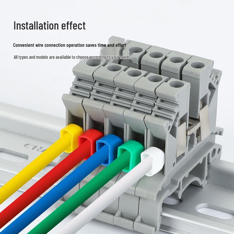 KST TE0508/0510/0512 Two-Wire Tubular Pre-Insulated Purple Copper Cold Crimp Terminal