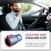 A03Z-12V Car 2 In 1 Heating Cooling Cup Warmer Cooler Cup Smart Cup Holder Digital Display Temperature Drinks Holders