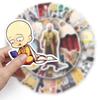 ONE PUNCH MAN Color Stickers, 57 Sheets (not Repeated), Waterproof and Sunscreen.