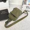 Sports travel breast bag men's and women's tide brand outdoor running shoulder small backpack canvas ultra-light girls' messenger bag summer