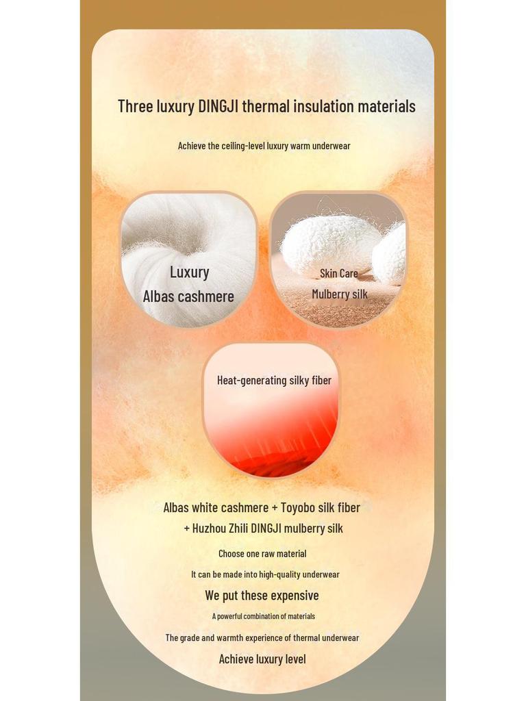 Damen Kaschmirseide Warme Weste mit Nahtlosen Heizkissen