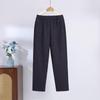 YUZHAOLIN Women's Fleece-Lined Elastic Waist Straight Casual Pants