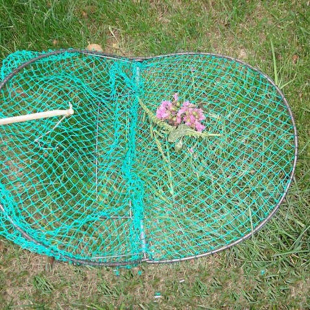 Leichtes, tragbares Spatzenvogel-Taubenwachtel-Humane-Lebendfangnetz, Falle, Jagdnetz, 49 x 30 cm