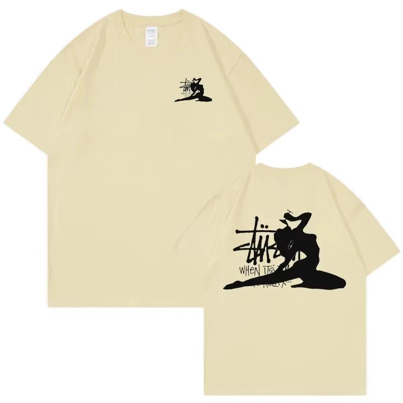 2025Summer Luxury Brand Men's  T-Shirt Printed Fashion  Top Casual Short Sleeve Street Women's T-Shirt