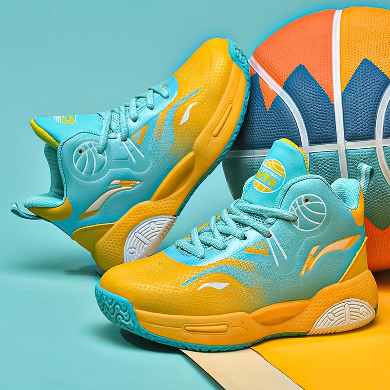 

Износостойкие баскетбольные кроссовки спортивная кожаная обувь мальчики водонепроницаемые 2025 осень и зима реальный бой новые спортивные кроссовки для мальчиков подростков 31