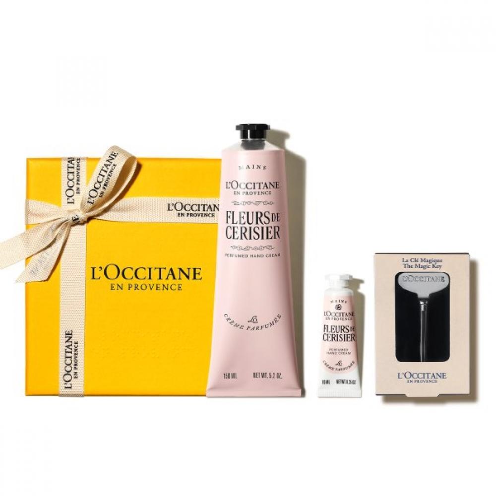 

L Occitane Gift Hand Cream 150mL Set fLeur De Cerisier Cherry bLossom Single option
