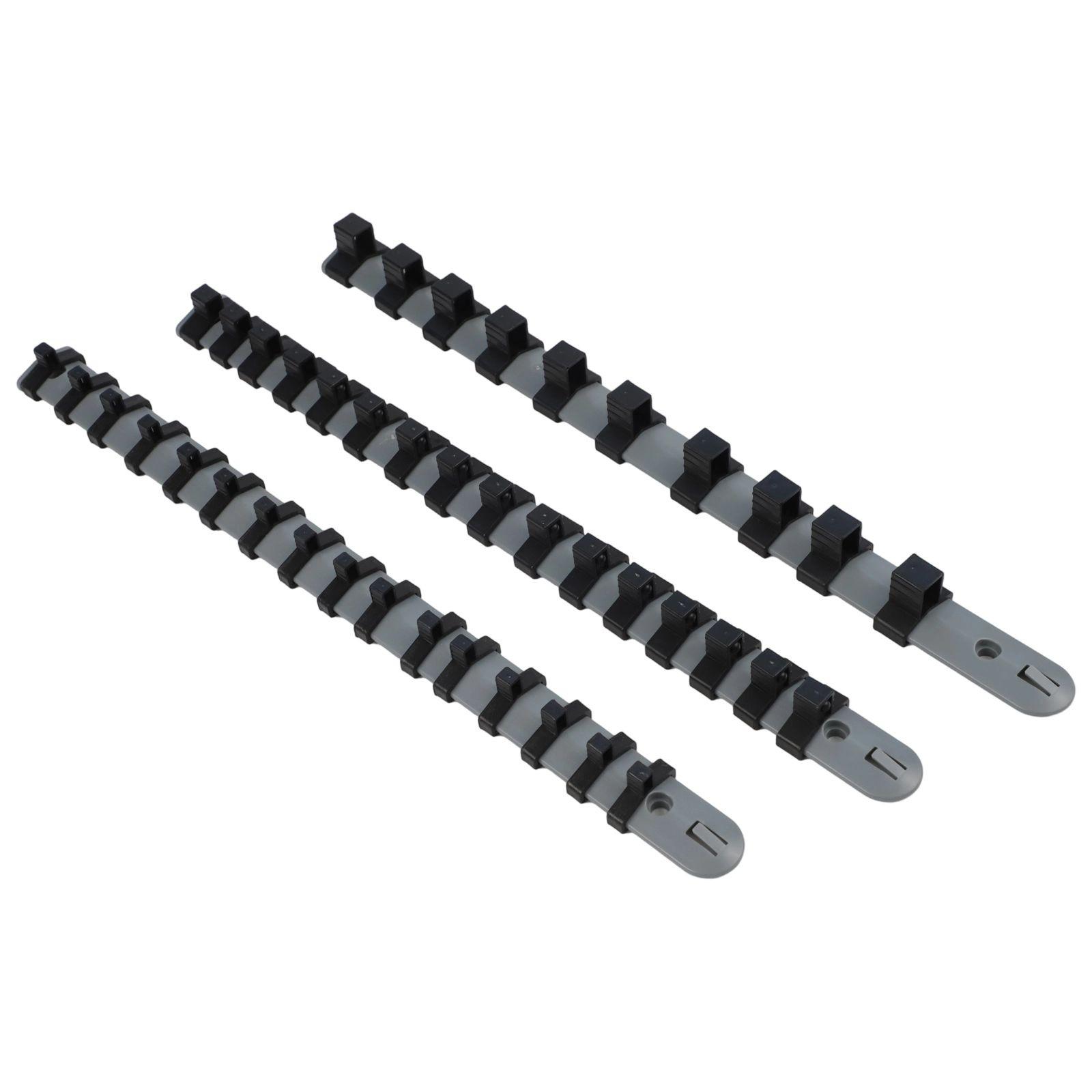 

Прочный и Органайзер-подставка для лотков для головок, набор из 3 штук 1/4 3/8 1/2 дюйма