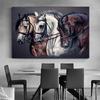 Nordic Horse Poster Home Decor Leinwand Gemälde und Drucke Wand Kunst Bilder für Wohnzimmer Abstrakte Tier Cuadros Kein Rahmen