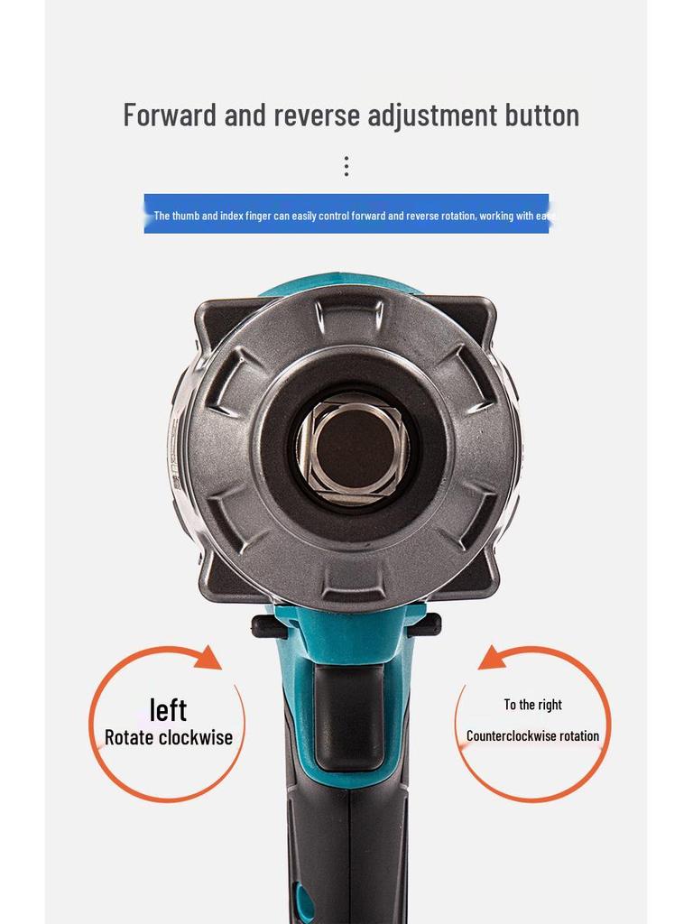 Makita Style Brushless High Torque Electric Impact Wrench for Automotive Repair