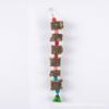 Parrot Chewing Toy Set: Pepper Wood Ladder, Swing, Stand Stick, Cuttlefish Bone Molar String